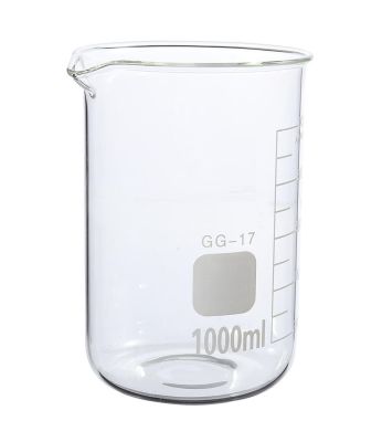 VASO PRECIPITADO DE VIDRIO 1000 ML FORMA BAJA1
