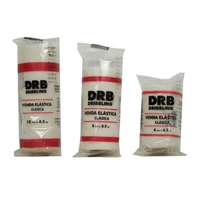 VENDA ELASTICA CLASICA MARCA DRB COLOR PIEL