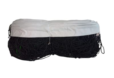 RED DE VOLEIBOL PE TRENZADO 2.5 MM CABLE DE ACERO DOBLE BANDA + COSTADOS