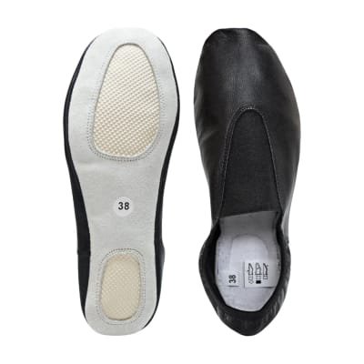 ZAPATILLA DE GIMNASIA RITMICA & ARTISTICA TORPEDO COLOR NEGRO