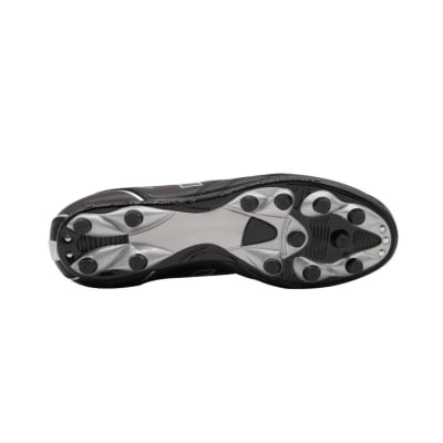 ZAPATO DE FUTBOL KELME LEGACY MG NEGRO SILVER 100% CUERO