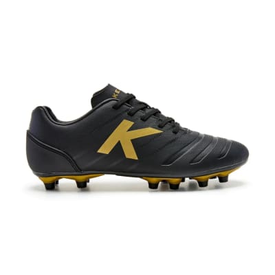 ZAPATO DE FUTBOL KELME NEO MG NEGRO DORADO TALLA 39 CHI1