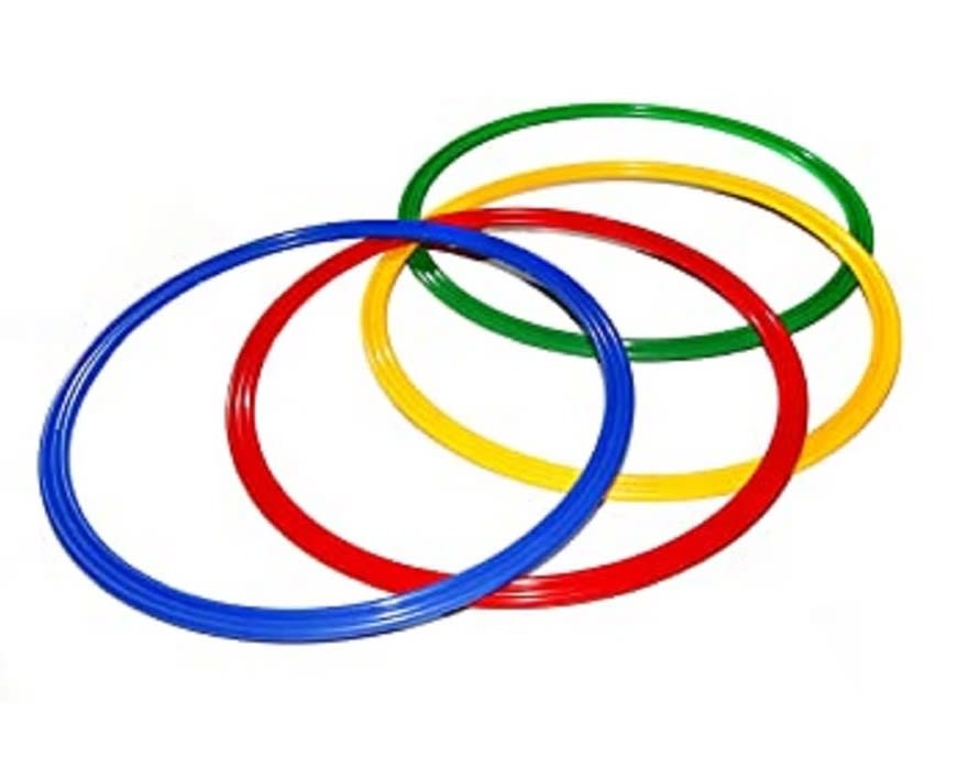 ARO PLANO 60 CM PARA SET DE AGILIDAD AMARILLO
