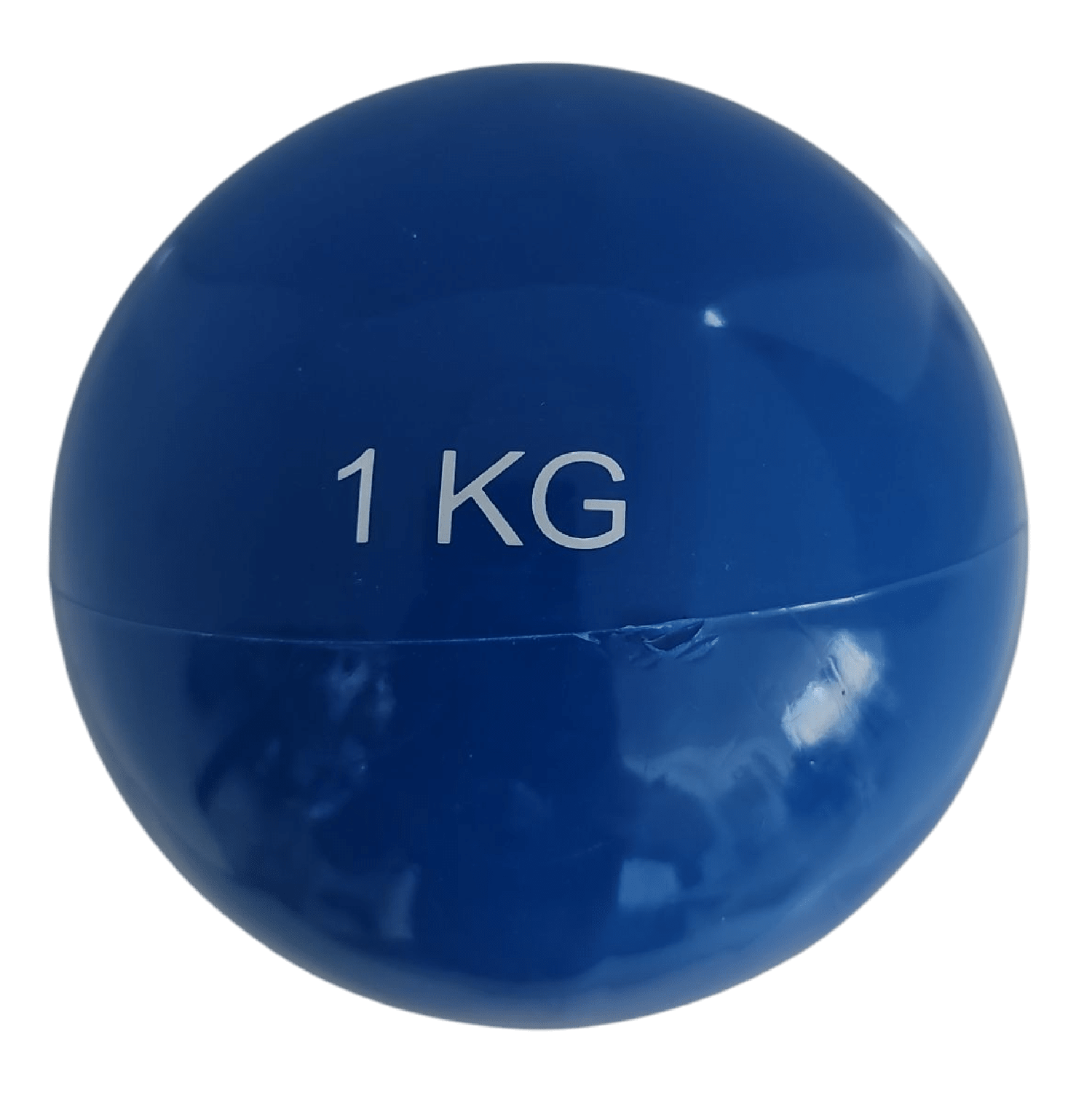 BALON MEDICINAL DE SILICONA 1 KILO SIN REBOTE AMARILLO