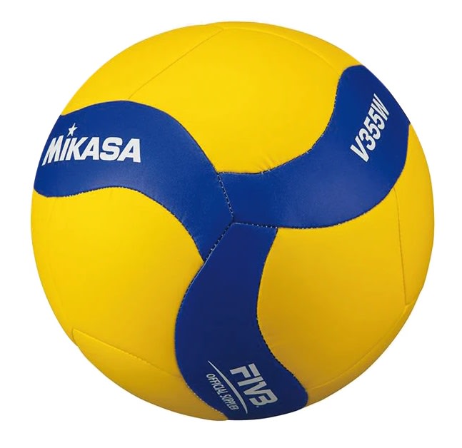 BALON DE VOLEIBOL MIKASA V355W N° 5 AMARILLO-AZUL
