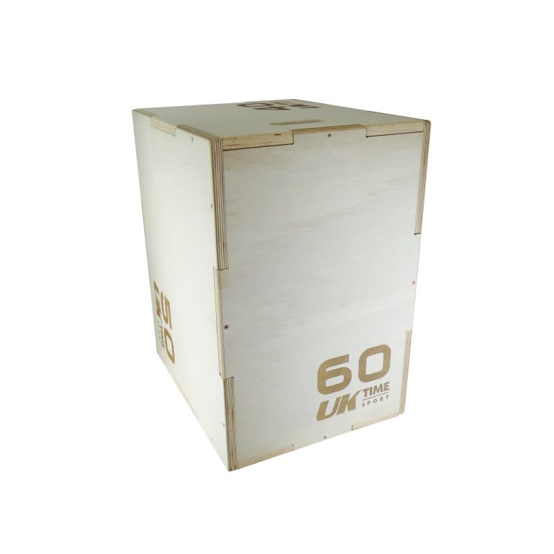CAJON DE SALTO PLIOMETRICO CROSSFIT 40x50x60 CM MADERA