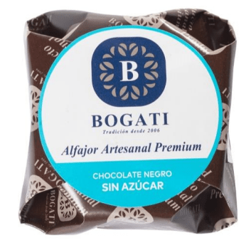 Alfajor cubierto de chocolate 55gr Caja de 24un1