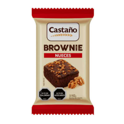 Brownie de nueces 62gr Caja de 20un1
