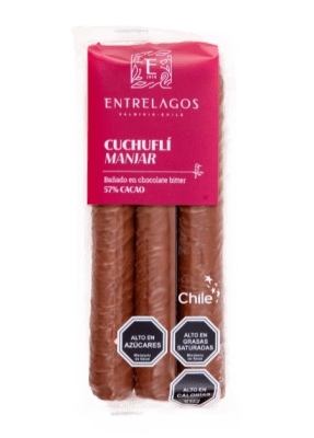 Cuchuflí bañado en chocolate bitter 54gr Caja de 36un1