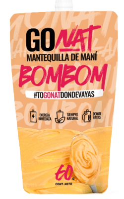Mantequilla de maní bombom 60gr Caja de 10un1