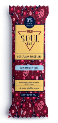 Soul Bar sabor maqui y chia 35gr Caja de 30un1
