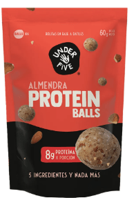 Bolas de proteína sabor almendra-crunch 60gr Caja de 50un1