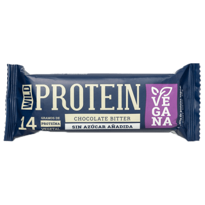Wild Protein sabor chocolate bitter 45gr Caja de 16un1