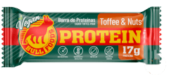 Barra de proteína sabor toffee nuts 50gr Caja de 20un