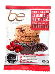Galletas de avena sabor chocolate-frutos rojos 40gr Caja de 48un