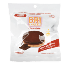 Alfajor sabor chocolate 40gr Caja de 15un