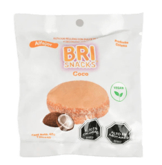 Alfajor sabor coco 40gr Caja de 15un