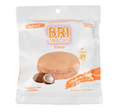 Alfajor sabor de coco 40gr Caja de 15un