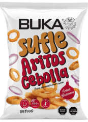 Aritos de cebolla sabor BBQ 25gr Caja de 30un