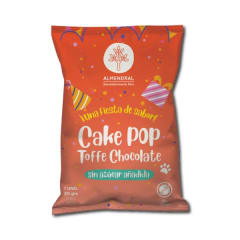 Cake pop sabor toffee y chocolate 20gr Caja de 90un