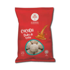 Cocada Individual sabor dulce de leche 20gr Caja de 90un