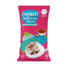 Cuchufli de 3 unidades relleno de manjar 36gr Caja de 20un