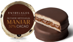 Alfajor relleno de manjar bitter 50gr Caja de 11un