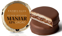 Alfajor relleno de manjar con leche 45gr Caja de 11un