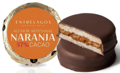 Alfajor relleno de manjar con naranja 40gr Caja de 11un