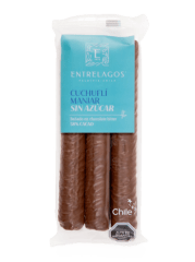 Cuchuflí relleno de manjar bañado con chocolate bitter  57gr Caja de 36un