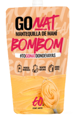 Mantequilla de maní bombom 60gr Caja de 10un