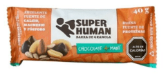 Barra granola sabor chocolate y maní 40gr Caja de 10un