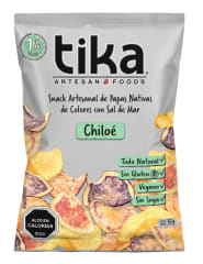 Papas nativas con sal de mar Chiloé 35gr Caja de 48un