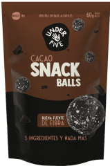 Snack balls sabor cacao 60gr Caja de 50un