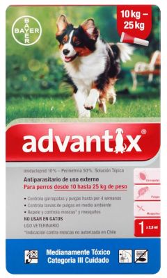 Advantix Perro 10 a 25 kg