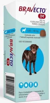 Bravecto 1M 20 a 40kg 1 comp
