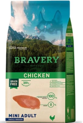 Bravery Chicken Mini Adult Small Breed 7 Kg