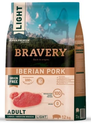 Bravery Iberian Pork Adult Large & Medium Breeds 12 kg