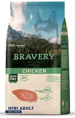 Bravery Chicken Mini Adult Small Beeds 2 kg
