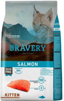 Bravery Salmon Kitten 2 kg