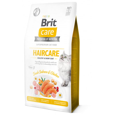 Brit Care Cat Haircare Healthy & Shiny Coat 7 kg 