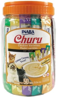 Churu gato 50 unidades Tarro 700grs