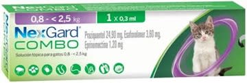 Nexgard Combo 0.8 a 2.5 Kg