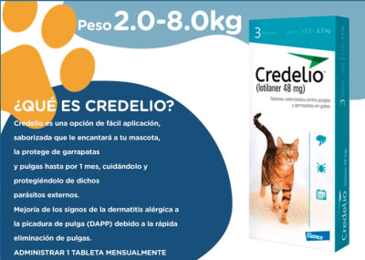 Credelio Cats 2-8kg