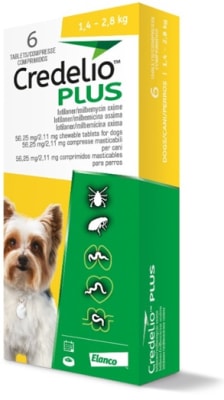 Credelio Plus 1.4-2.8 kg 1 comp