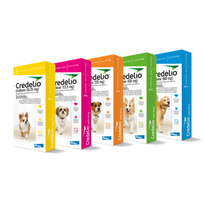 Credelio Antiparasitario Externo 112 mg 2,5 a 5,5 kg 3 comp