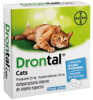 Drontal Cats caja (2 comprimidos 4kg c/u)