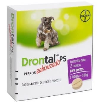 Drontal Plus caja (2 comp) 10 kg