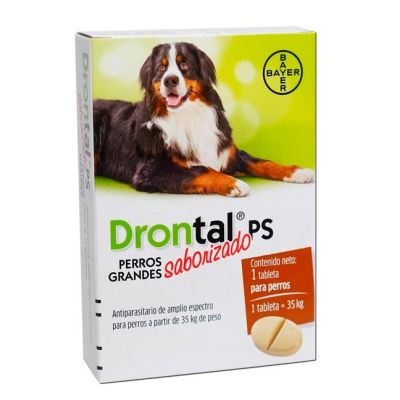 Drontal plus perros grandes 1 comp 35 kg
