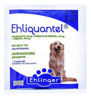 Ehliquantel Comprimido hasta 10 kg